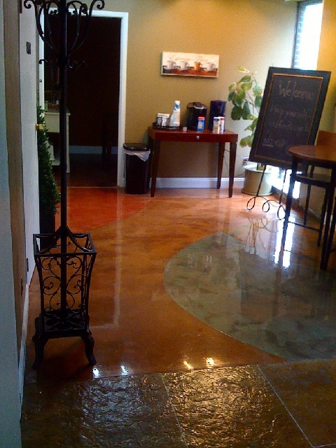 Rochester Hills MI Reflective Epoxy office flooring